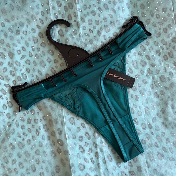 Ann Summers | NWT | "Harmonious" thong - teal - Picture 2 of 7